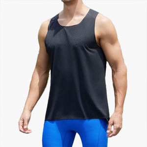 Chaleco de Running para Maratón, Sin Costuras, Ajustado, de Secado Rápido, Transpirable, Top Deportivo para Entrenamiento, Sin Mangas - Product Image 4