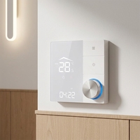 Termostato Inteligente WiFi de Pared para Calefacción por Suelo Radiante Eléctrico, Calefacción de Agua y Control de Caldera de Gas
