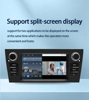Écran tactile de 7 pouces, autoradio pour BMW E90 (2005-2012) - GPS Android Auto, stéréo tactile sans fil, WiFi intégré, audio haute résolution
