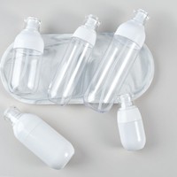 Flacon pulvérisateur transparent en plastique PETG vide de 30 ml, 50 ml, 100 ml, 120 ml, 150 ml, 180 ml pour soins de la peau