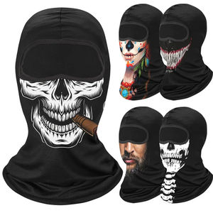 JX masker Ski olahraga Balaclava Musim Panas Bandana sejuk penutup wajah sepeda motor <span class=keywords><strong>Earloop</strong></span> leher Gaiter masker tahan angin triangleproof pria - Product Image 3