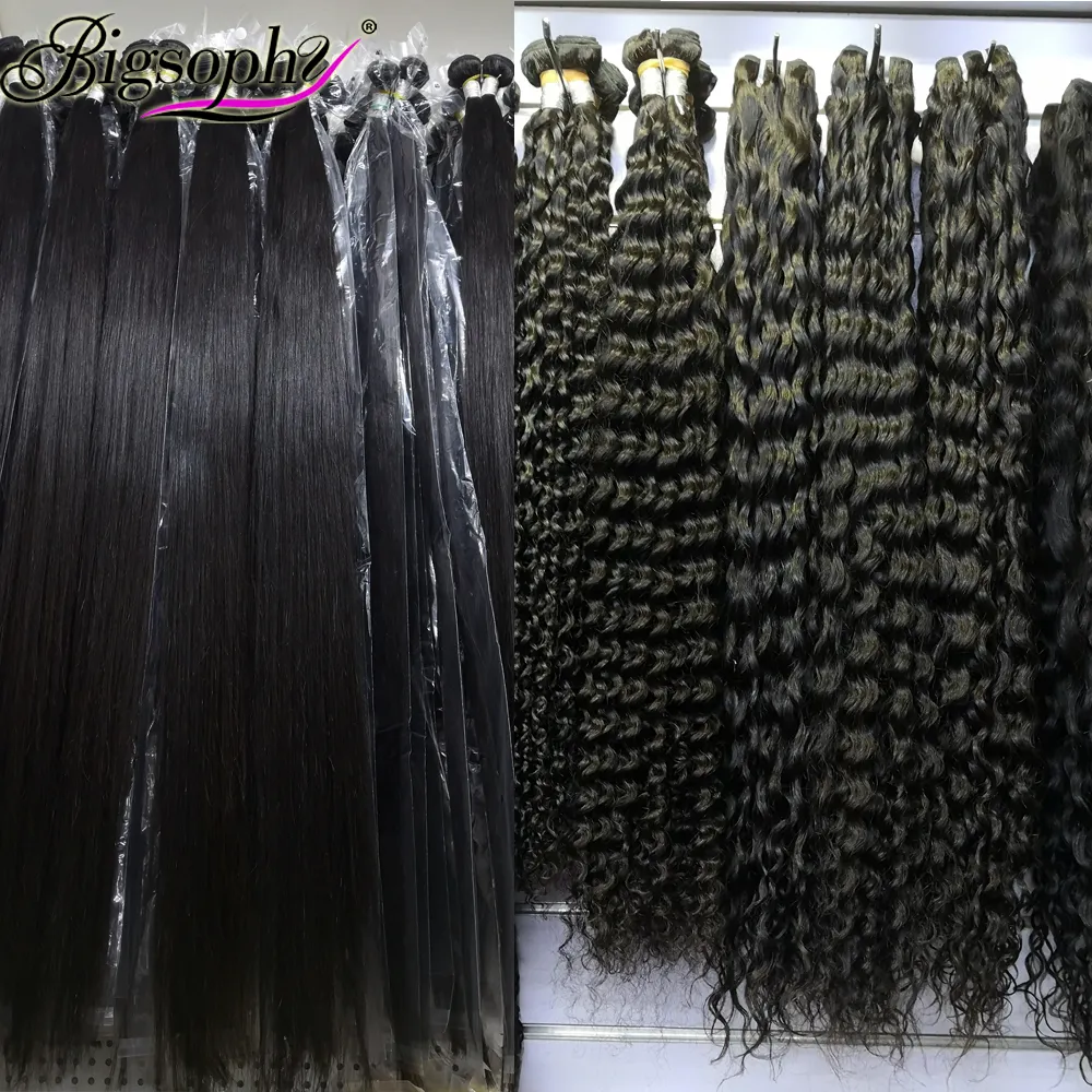 Оптовая продажа, недорогие 100% натуральные пучки волос, бразильское плетение, 12 А натуральные волосы, бразильские оригинальные камбоджийские пучки волос