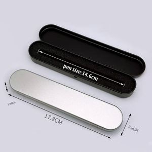 En stock : Boîte à outils métallique en forme de stylo avec insert en éponge pour l'école et le bureau, pour l'élimination des points noirs et de l'acné, avec aiguilles et outils de type 'flip-top'. - Product Image 2