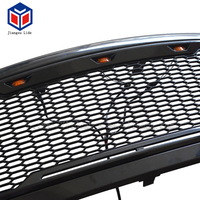 Calandre en maille noire pour voiture Dodge Ram, Grille avant avec LED, adapté aux modèles de 1500, 2013 — 2018