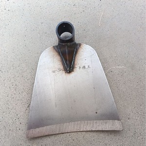 Multi Functional Agricultural Hoe Carbon Steel 8 In Wide Flat Blade For Weeding Digging Planting Soil Loosening - Product Image 1