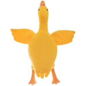 Plush Duck Pillow <b>Soft</b> <b>Stuffed</b> Animal <b>Toy</b> For Kids Gray Pink Yellow White Colorful Cushion Decorative Gift - Product Image 3