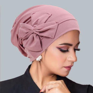 Nouveaux accessoires pour cheveux : Turban chimio pour femmes musulmanes, couvre-chef, <span class=keywords><strong>foulard</strong></span>, bonnet arabe, <span class=keywords><strong>chapeau</strong></span> pour le <span class=keywords><strong>cancer</strong></span> - Product Image 5