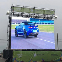 Affichage publicitaire LED de location de performance de scène de mur vidéo extérieur intérieur P3.91 P4.81 HD P2 Écran LED d'intérieur IP65 SDK 5 ans