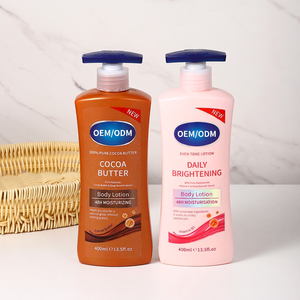 Lotion corporelle en gros 400 ml pour une hydratation intense, éclaircissante et réparatrice des peaux sèches – Crème en gros sous marque privée OEM - Product Image 3