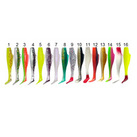 Afishlure - Paddle Tail Fishing Lure, TPR Material