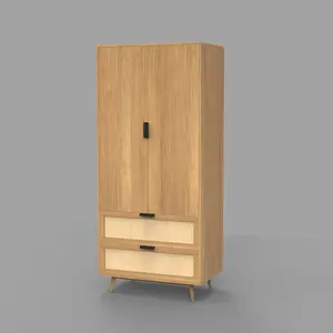 Nouvel arrivage Coset Meubles modernes pour chambre à coucher en MDF Armoire de salon avec rangements réglables