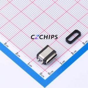 HYCW402-USBC06-055B USB Connector SMD Connector ( Connector Type: Type-C )( Gender: Female )( Mounting Type: Sink Board ) - Product Image 1