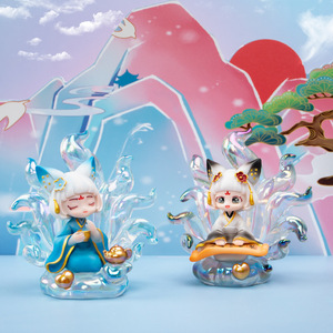 Yu Mo Craft - Boîte Mystère de Sagesse Ancienne - Figurine de Renard à Neuf Queues - Jouet de Collection - Cadeau - Décoration de Chambre - Unisexe - 8-13 Ans - Product Image 4