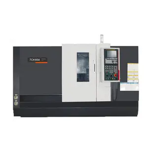 Cnc Precisie Automatische Draaibank Tck66a Oem Gouden Leverancier Cnc Draaibank Machine Prijs Bewerkingsonderdelen