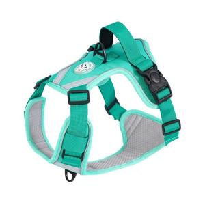 Arnés Ajustable y Acolchado para Perro, Reflectante, Deportivo, con Correa para el Pecho, para Perros Pequeños, Medianos y Grandes, Color Verde Azulado - Product Image 2