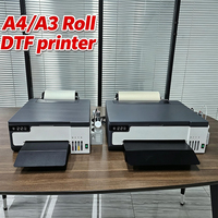 Imprimante DTF A4/A3 pour T-shirts Epson XP600 (8,5/13 pouces) 100-240V Tout-en-un avec four DTF et film DTF pour l'impression de vêtements