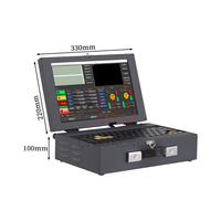 Computadora de Control Industrial con pantalla táctil de 12,1 pulgadas LY con puerto serie RS232 Software Windows Mach3 para uso de enrutador CNC Universal