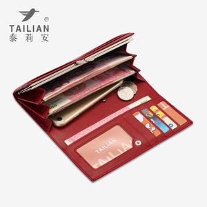 Ladies Designer <strong>Zip</strong> Clutch Wallets Fashion Travel <strong>Purse</strong> <strong>with</strong> Portable Feature Long Length for Blocking Women - Product Image 4