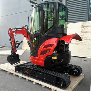 משלוח חינם מחפר קובוטה מנוע מחפר קטן 3.5 טון מיני מחפר זחלי מכונת עבודות עפר - Product Image 3
