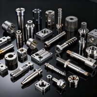 Mecanizado CNC de 5 Ejes, Piezas Mecánicas de Aleación de Aluminio de Alta Precisión, Accesorios Mecánicos Personalizados OEM