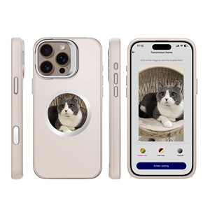 Cover Premium NFC custodia iPhone NFC custodia antiurto impermeabile IPX8 bottoni in metallo con controllo magnetico per iPhone 16 Pro Max - Product Image 5