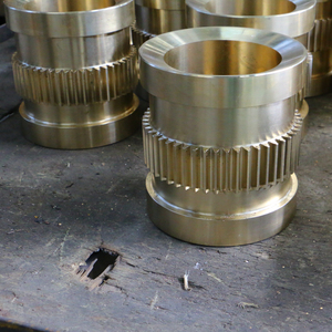 ถั่วทองแดงสำหรับงานหนัก C94100กระบวนการบำบัดความร้อนอุปกรณ์หล่อลื่นน้ำมัน - Product Image 4