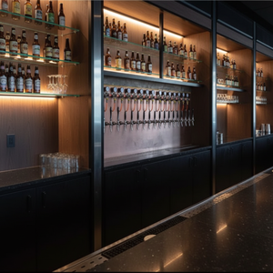 Dispensador de Cerveza de Pared LED de Acero Inoxidable, Modelo <span class=keywords><strong>GHO</strong></span> de Venta Caliente, Suministro de Barra de Enfriamiento Rápido - Product Image 3