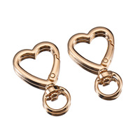 Ouvrable Métal Sping Fermoir Étoile Coeur Chat Fleur Anneau Mousqueton Porte-clés Sac Pet Chien Boucles Connecteur DIY Fabrication de Bijoux