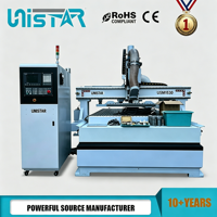 Router CNC con Cambio Automático de Herramienta para Trabajar la Madera, Router CNC ATC para Fabricación de Muebles, Puertas de Gabinete y MDF