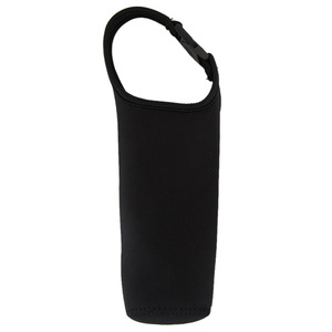 Black Neoprene Cup Sleeve 20 Oz 30 Oz Reusable Sports Water Bottle Holder With Handle For Outdoor Fitness Travel Mountaineering - Product Image 4