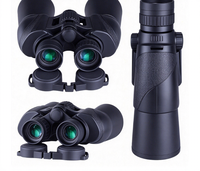 Telescopio de Largo Alcance de Alta Calidad 10x50, Binoculares de 150 mm para Observación de Aves, Astronomía, Partidos de Fútbol, Actividades al Aire Libre