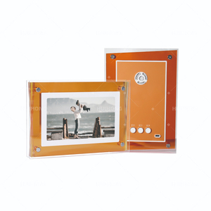 Premier Graduation Memorial Crystal Album Vente Directe D'usine Numérique Télécharger Mp4 Photo Vidéo Lecture Acrylique Électronique - Product Image 1