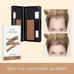 Poudre de camouflage pour racines de cheveux, longue durée, pour cheveux clairsemés, pour masquer les cheveux gris, pour retoucher la ligne des cheveux, marque privée - Product Image 2