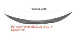 Alerón de carbono MRD para <span class=keywords><strong>Alfa</strong></span> <span class=keywords><strong>Romeo</strong></span> <span class=keywords><strong>Giulia</strong></span> 2015 + alerón de fibra de carbono negro - Product Image 4