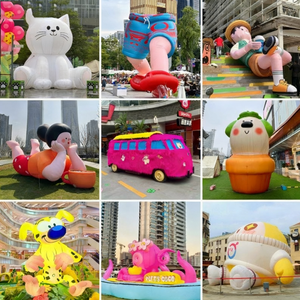 ชุดมาสค็อตไข่พองได้หลากสีสามารถเคลื่อนย้ายได้ - Product Image 5