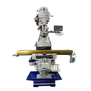 High precision 5H manual milling machine, small vertical milling machine, turret milling machine