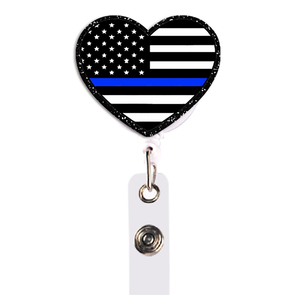 Porte-badge rétractable en acrylique coloré à paillettes pour infirmière, médecin, personnel médical, avec clip rotatif pour carte d'identité - Product Image 6