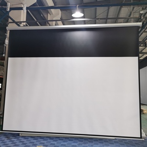 Écran de projection motorisé électrique Telon 100 120 150 pouces 16:9 4:3, écran de <span class=keywords><strong>cinéma</strong></span> maison motorisé avec télécommande - Product Image 3