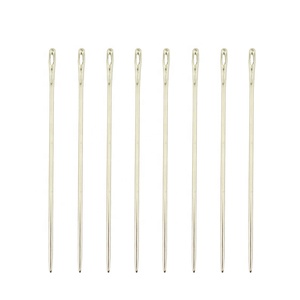 เข็มถักผม,เข็มเย็บผ้าอุปกรณ์ทำวิกผมเข็มตรง - Product Image 1