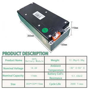 Módulo de Batería Ternaria NMC VDA355 14.8V 4S1P 174Ah de Iones de Litio para Paquete de Reemplazo de Vehículos Eléctricos - Product Image 3