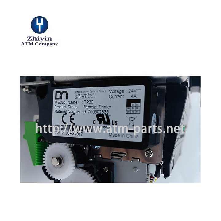 ATM Machine Parts Diebold Nixdorf DN TP30 Receipt Printer 01750302835 1750302835