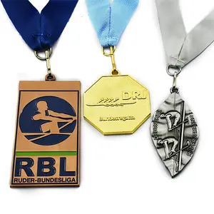 Medalhas de fundição para fundição, personalizada, maratona, boxe, futebol, basquete, vôlei, esportes, liga de zinco