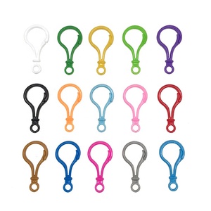 Guanfeng Manufacturer Directly Sells Light Bulb Toy Hook PP Custom Color Gourd Question Mark Shaped Hook Plastic Snap Hooks