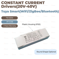 Tuya ZigBee feux sur rail avec Projection 2-wire CCT belt LED track light.100-watt et 20-watt DALI têtes de lumière sur rail