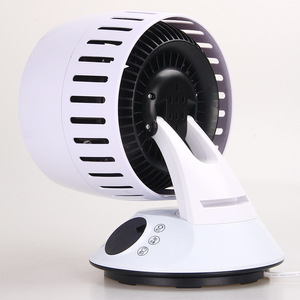 Ac Circulating <b>Fan</b> 8 Inch Remote Control Touch Type Household Desktop Portable Convection <b>Fan</b> With Shaking <b>Head</b> Timing Function - Product Image 2