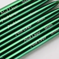Pinceau liner pour nail art en nylon, pour gel UV, rayures françaises, dessin de lignes, motifs floraux, stylo de manucure professionnel DIY