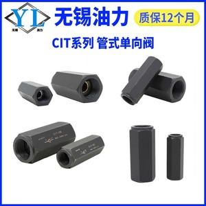 วาล์วควบคุมการไหลแบบตรงไฮดรอลิก CIT-02 03 04 06 08 10 12 16 วาล์วกันกลับแบบท่อสำหรับน้ำมันและก๊าซ - Product Image 2