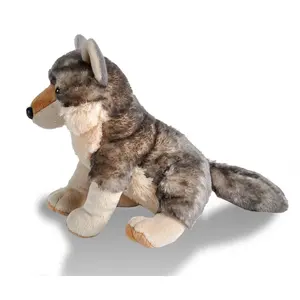 Loup en peluche 30 cm, merchandising personnalisé - Product Image 2