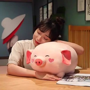 Superzacht Kawaii Kussen Varken Knuffeldier Roze Schattig Design Varken Pluche Speelgoed Zacht Kussen Speelgoed voor Cadeau - Product Image 2