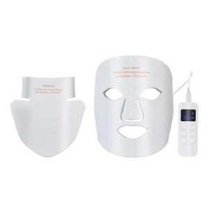 Masque <span class=keywords><strong>LED</strong></span> <span class=keywords><strong>rouge</strong></span> 2025 en silicone 630nm infrarouge, masque facial <span class=keywords><strong>LED</strong></span> <span class=keywords><strong>rouge</strong></span>, appareil de luminothérapie pour usage domestique - Product Image 2